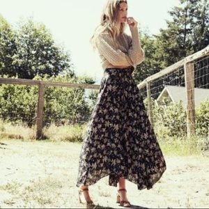 Doen Julep Wrap Skirt — Liliam Print (SOLD OUT)